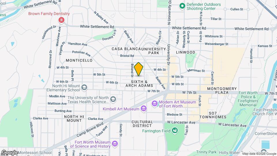 3315 W 5th St Mapa y Detalles de la Ubicación