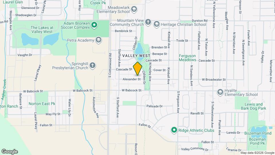 4451 Alexander St Map and Location Details