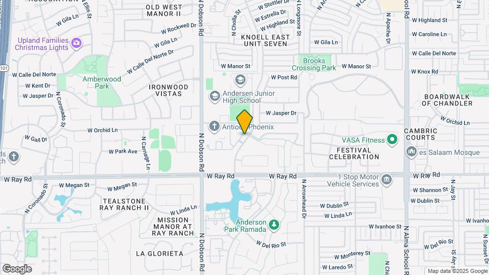 1149 N Cholla St Map and Location Details