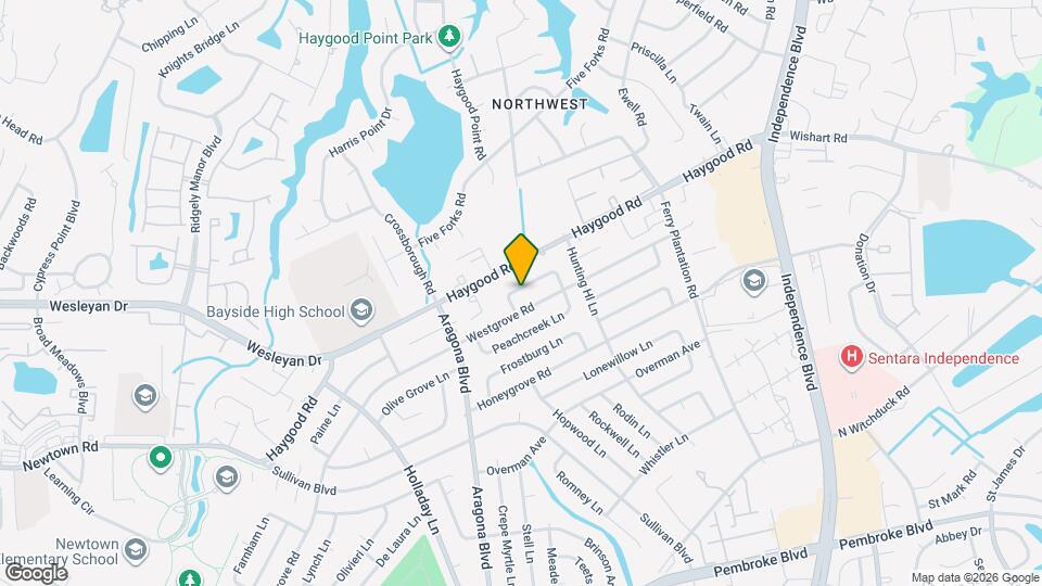 4841 Linshaw Ln Map and Location Details
