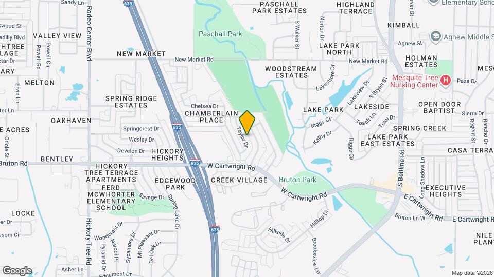 1504 Taylor Dr Mapa y Detalles de la Ubicación