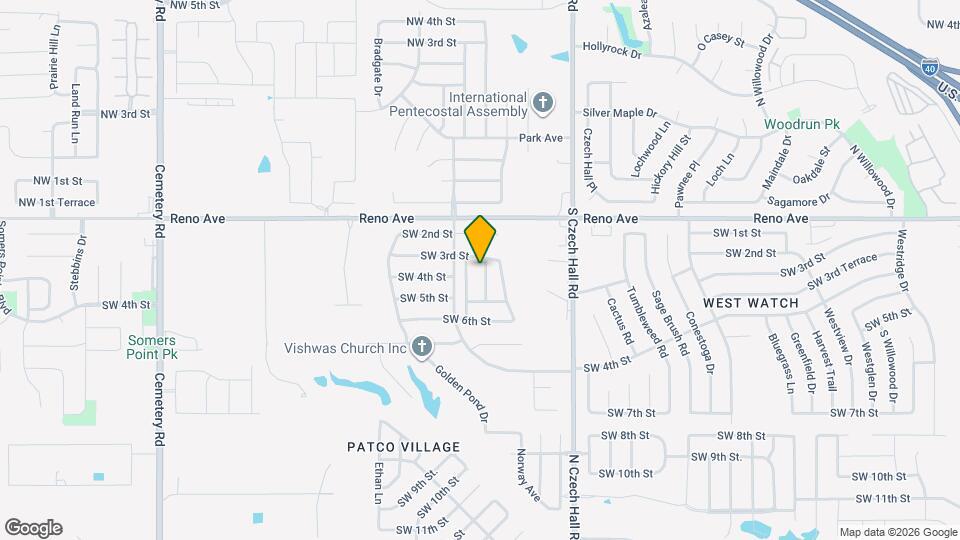 409 Apache Gate Dr Map and Location Details