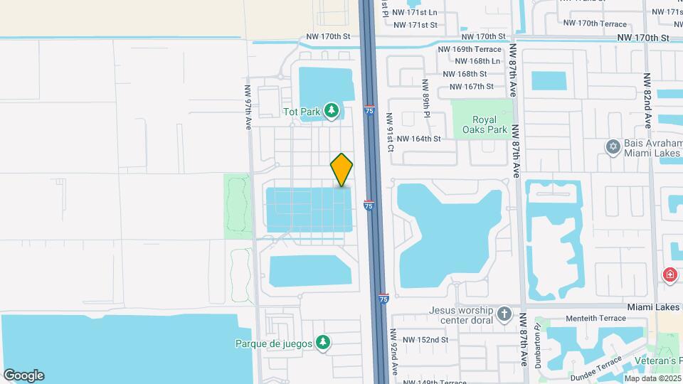 10598 West 33rd Ct Map and Location Details