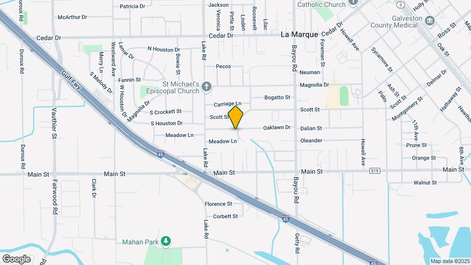 2303 Oaklawn Dr Map and Location Details