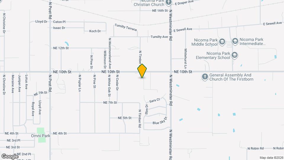 933 Klare Ln Map and Location Details