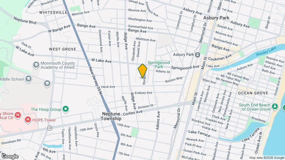 7 Borden Ave Mapa y Detalles de la Ubicación