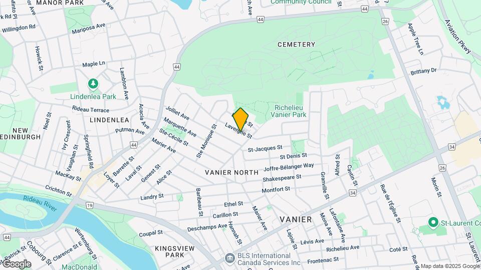 154 Lavergne St Map and Location Details