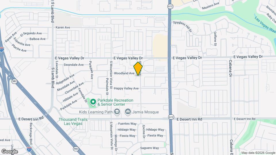 3021 Aloha Ave Map and Location Details