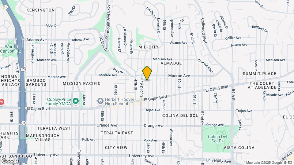 4478 N 48th St Map and Location Details
