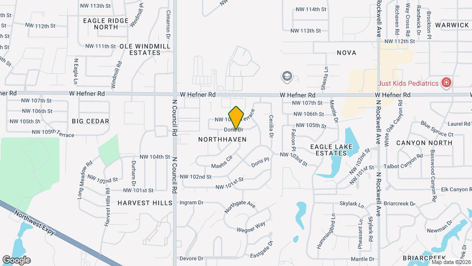 7728 Doris Dr Map and Location Details