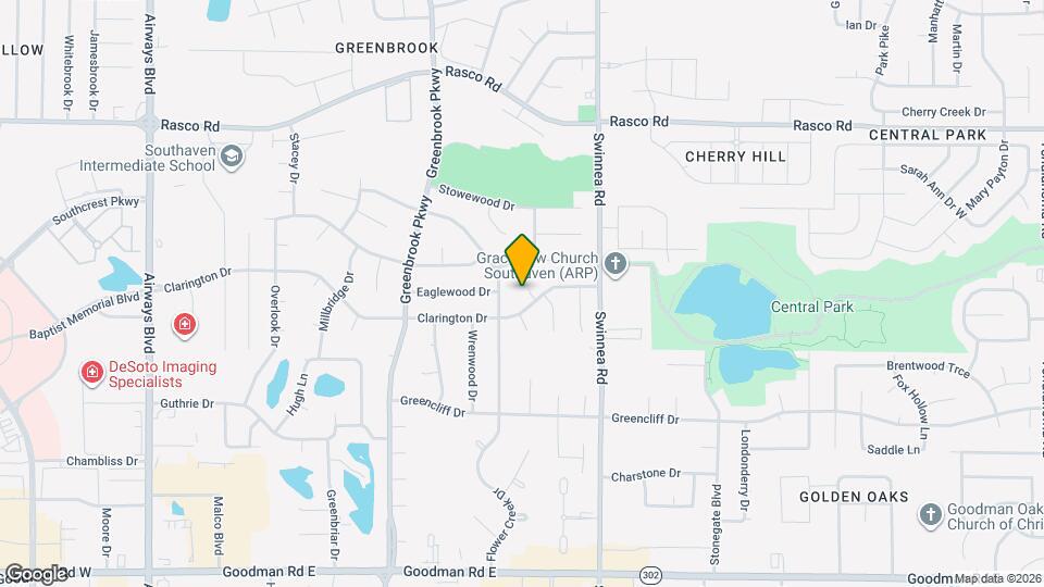 7649 Stonycreek Cove Mapa y Detalles de la Ubicación