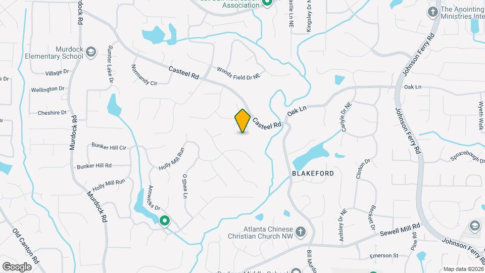 2101 Mark Hall Ct NE Map and Location Details
