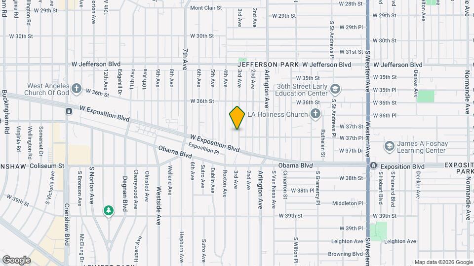 3679 3rd Ave Map and Location Details