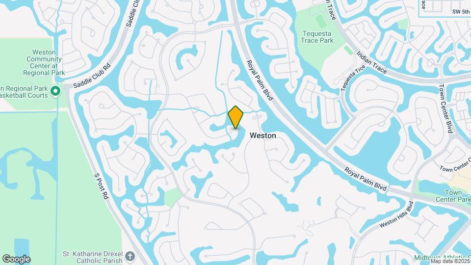 2534 Poinciana Dr Map and Location Details