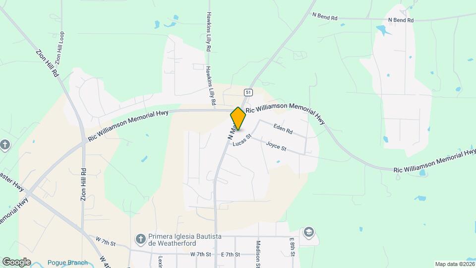 1906 N Main St Map and Location Details