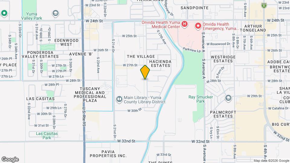 2804 S 18th Ave Map and Location Details