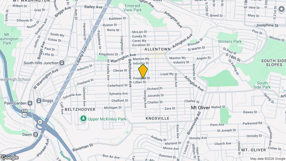 405 Millbridge St Map and Location Details