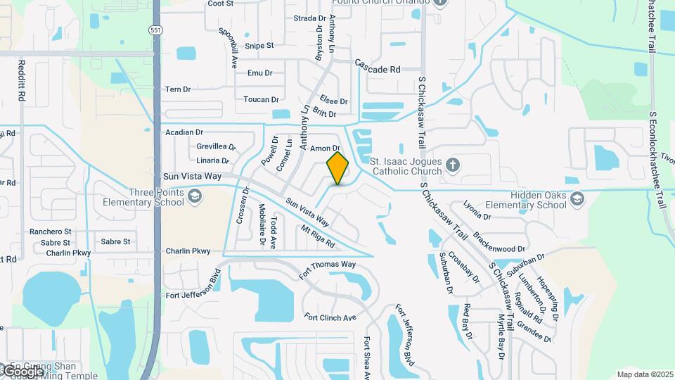 8209 Sarnow Dr Map and Location Details