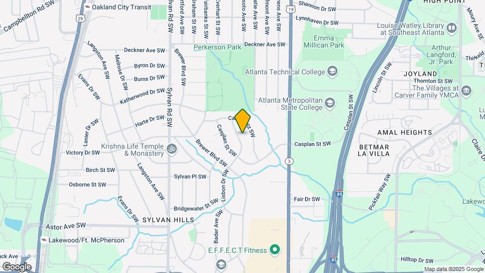 1724 Lisbon Dr SW Map and Location Details
