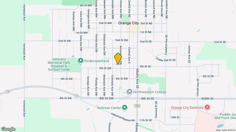 426 Arizona Ave SW Map and Location Details