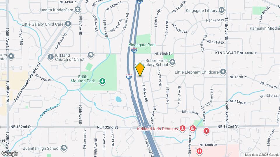 13709 115th Ave NE Map and Location Details