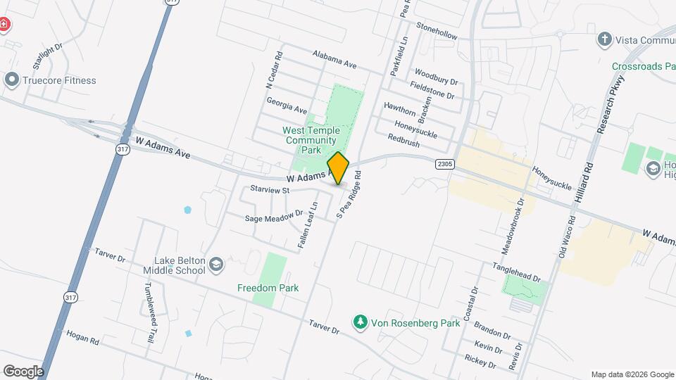 8220 Starview St Map and Location Details