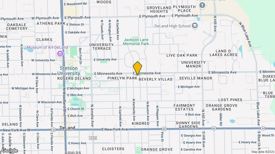 424 N Frankfort Ave Map and Location Details