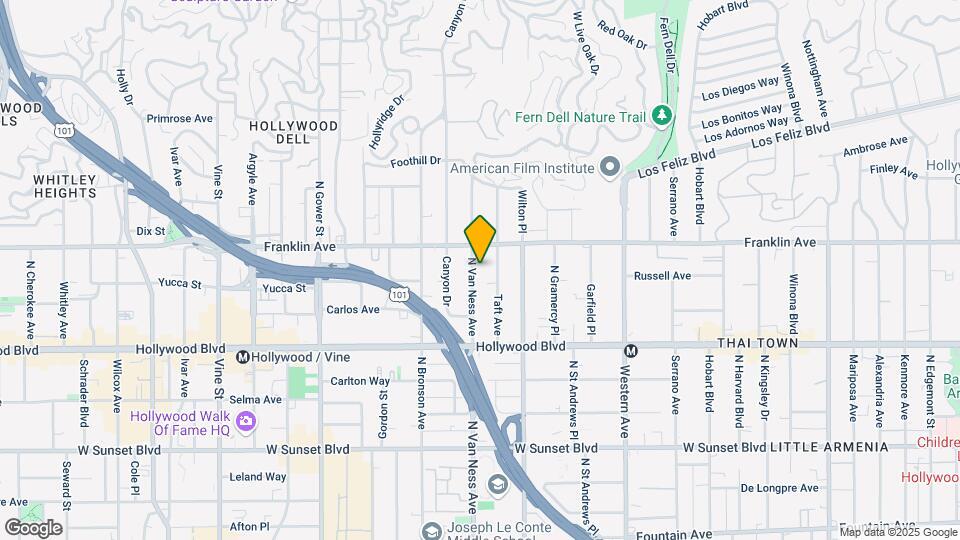 1830 Franklin Ave Map and Location Details