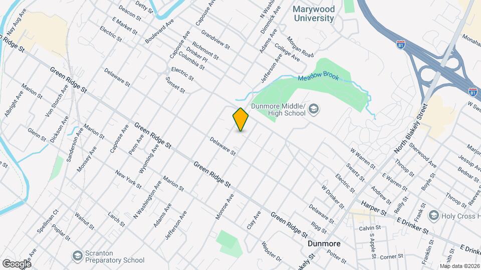 1719 Madison Ave Map and Location Details