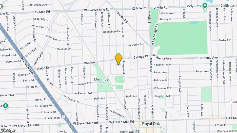 922 Edgewood Dr Map and Location Details