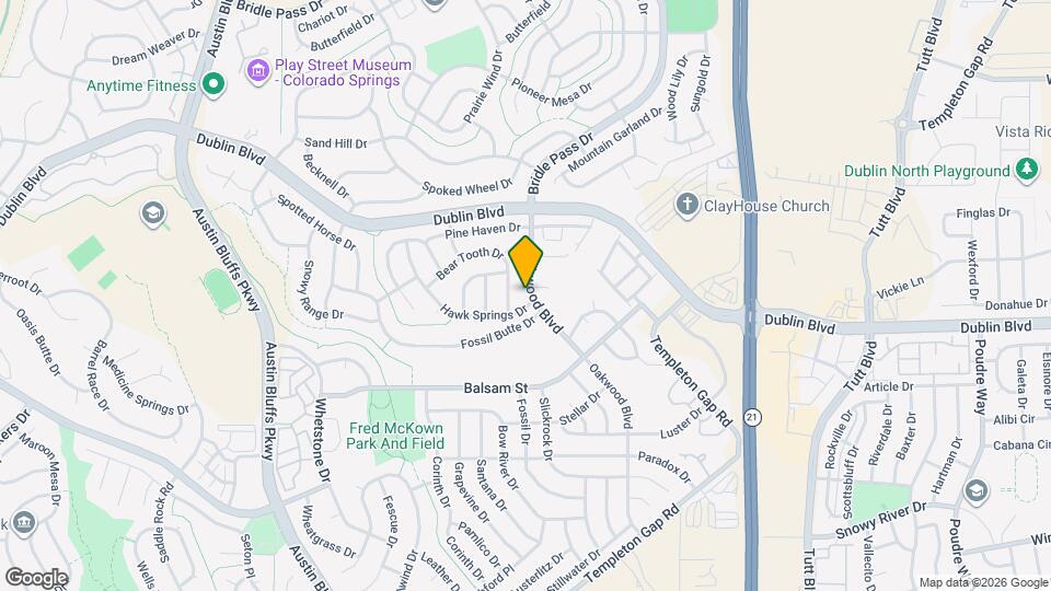 6620 Oakwood Blvd Mapa y Detalles de la Ubicación