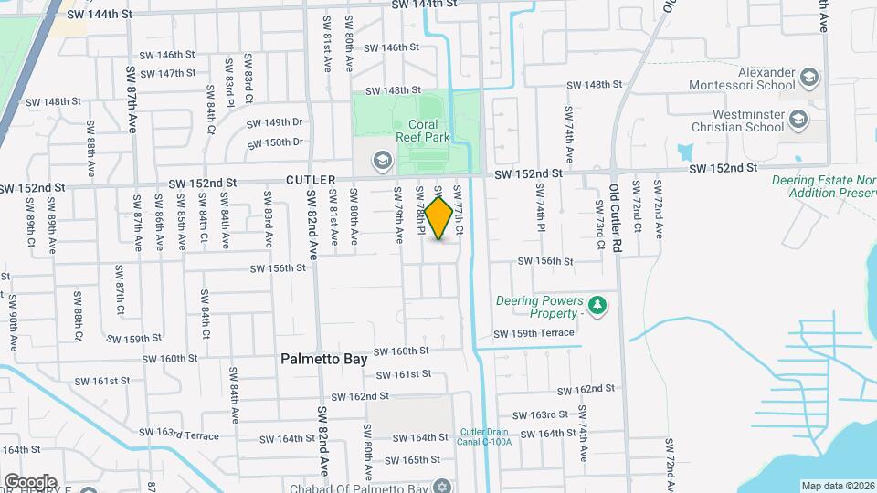 15440 SW 78th Ct Map and Location Details