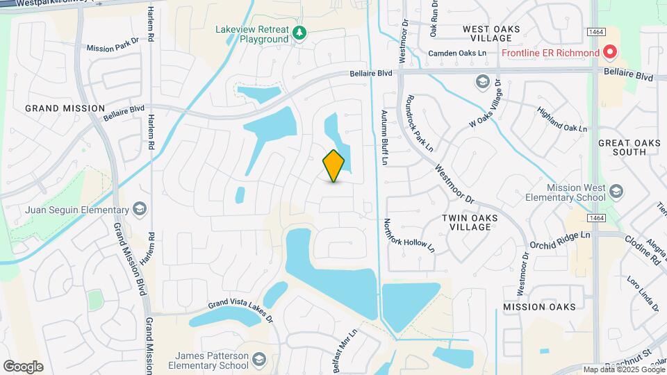 18319 Pin Oak Lake Dr Map and Location Details