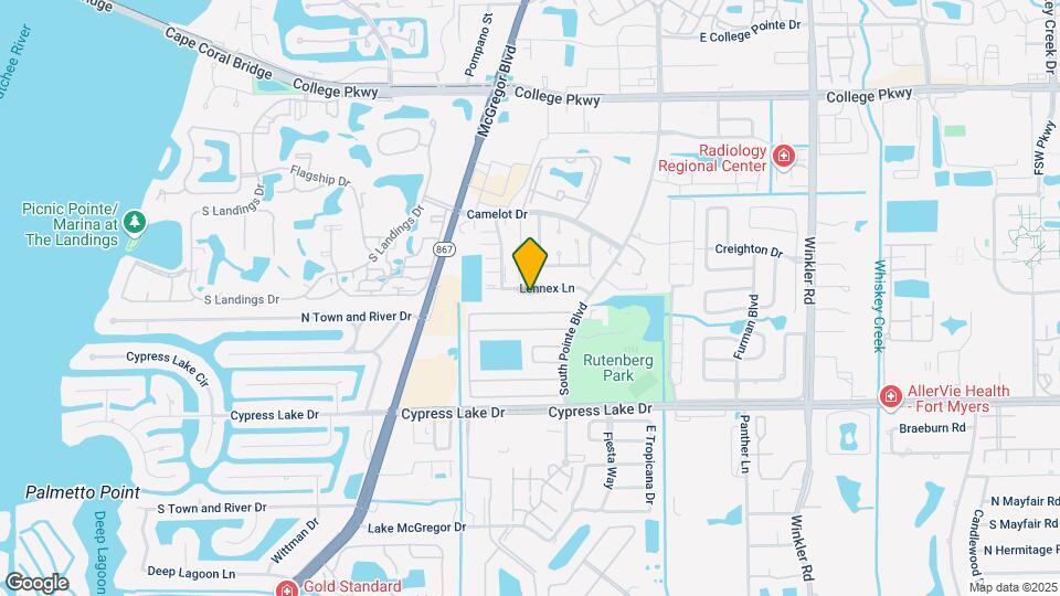 9339 Lennex Ln Map and Location Details
