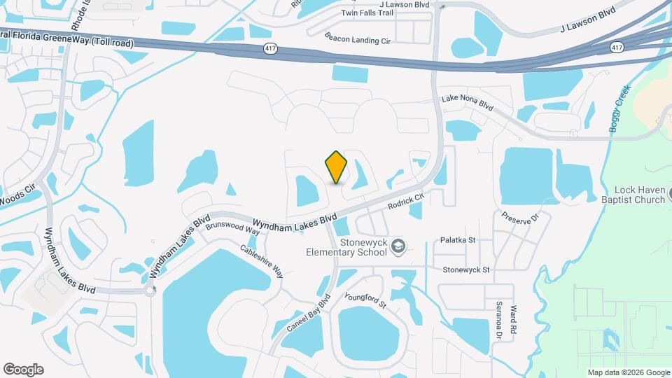 2579 Carrickton Cir Map and Location Details