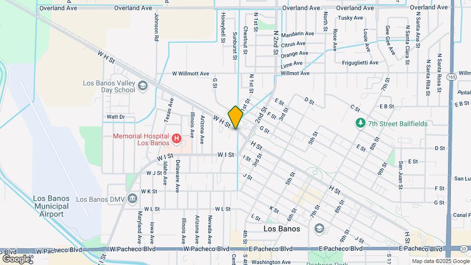 5 H St Mapa y Detalles de la Ubicación