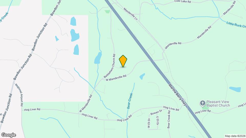 116 Carroll Creek Ln Map and Location Details