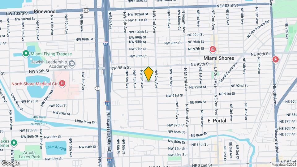 246 NW 93rd St Map and Location Details