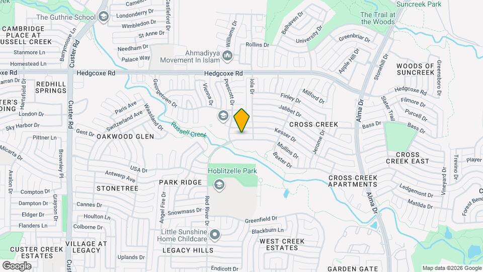 1613 Mullins Dr Map and Location Details