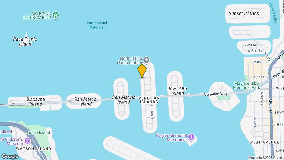 620 W Dilido Dr Map and Location Details