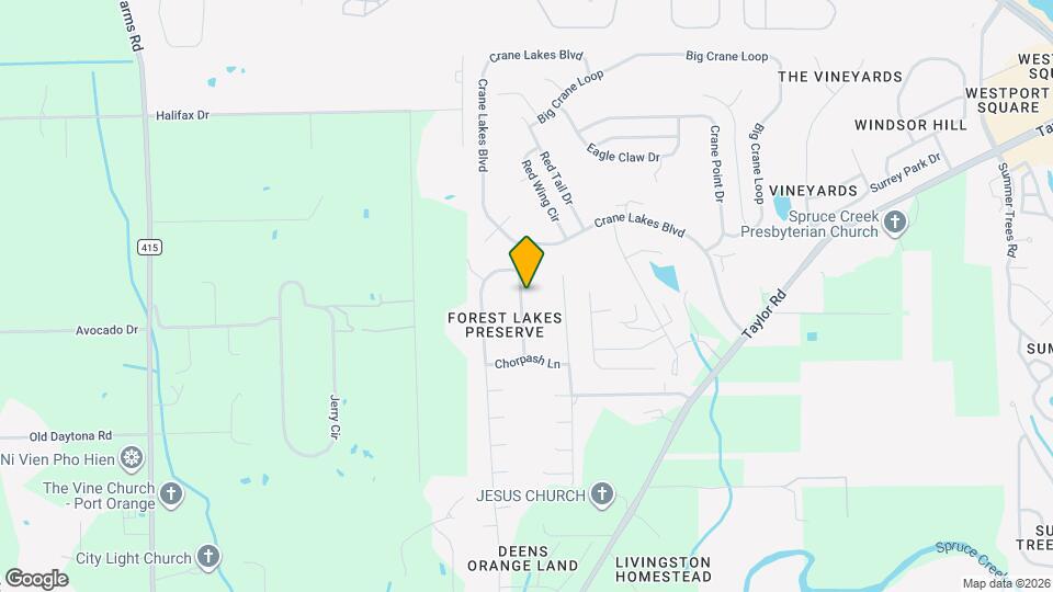 5418 Frederick Lake Dr Map and Location Details