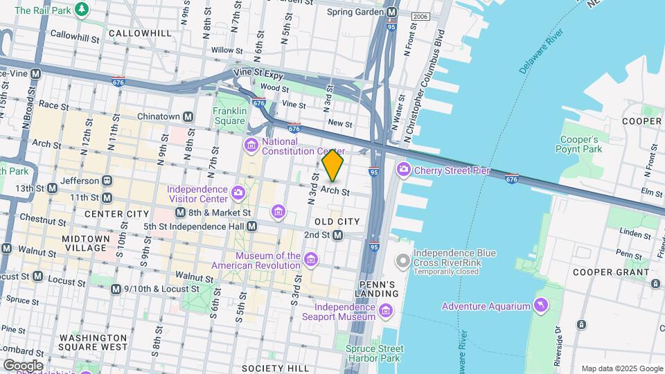 225 Arch St, Unit 33 Mapa y Detalles de la Ubicación