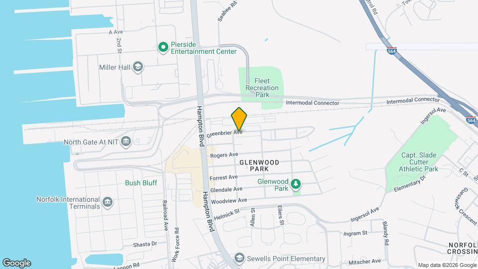 211 Greenbrier Ave Map and Location Details