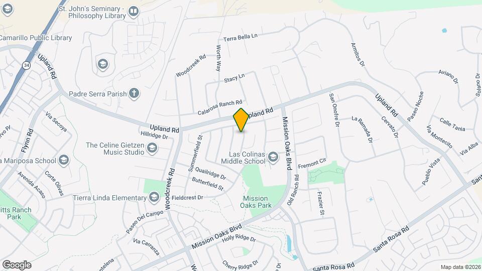 1867 Harvest Ln Map and Location Details