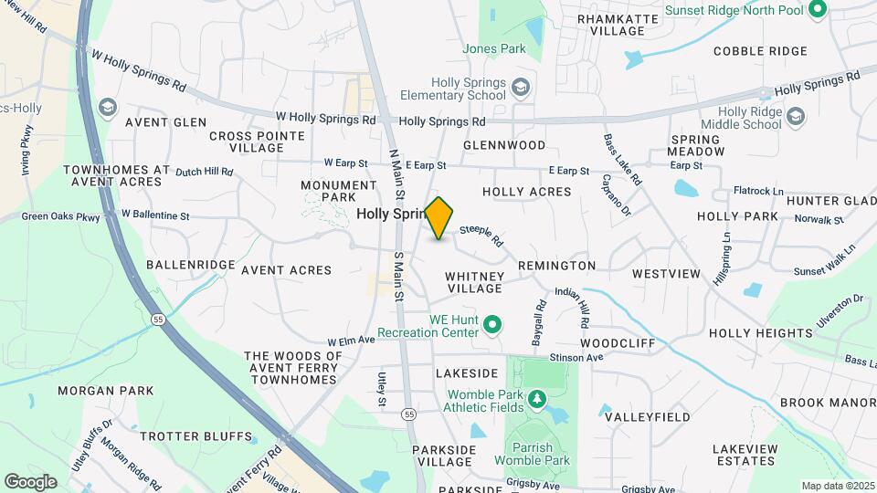 409 Vista Springs Cir Map and Location Details