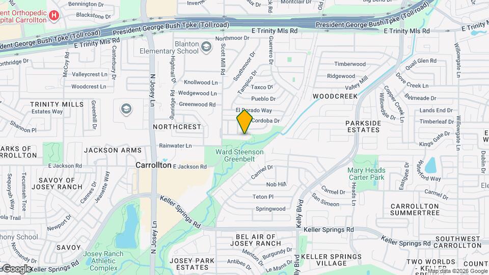 2124 Artherfield Dr Map and Location Details