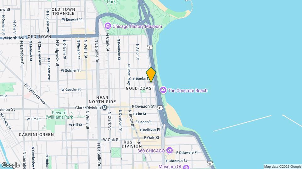 1300 N Lake Shore Dr Map and Location Details