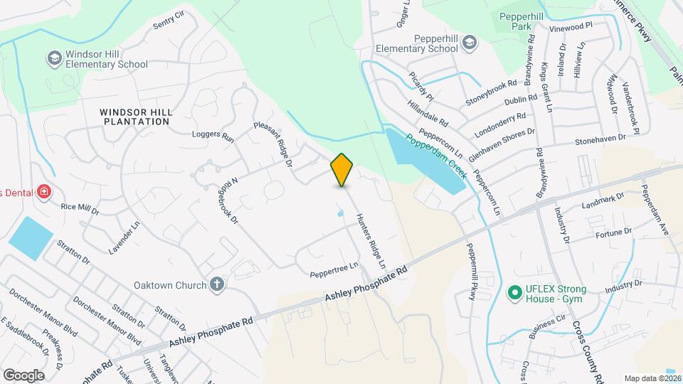 7669 Hunters Ridge Ln, Unit 1 Map and Location Details