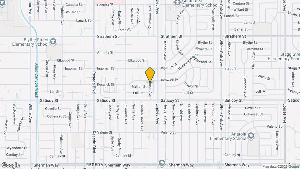 7661 Chimineas Ave Mapa y Detalles de la Ubicación