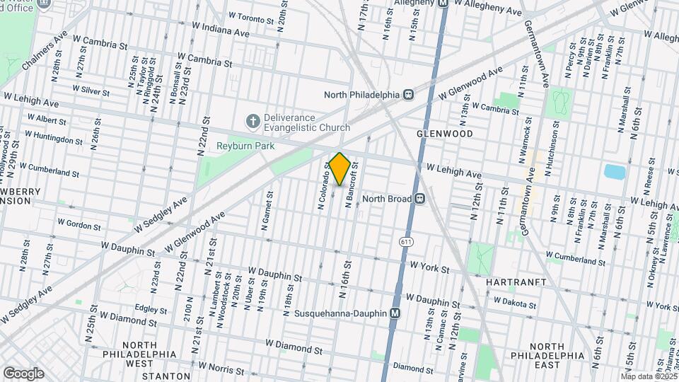 2562 N Chadwick St Mapa y Detalles de la Ubicación